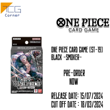 One Piece Card Game [ST-19] Black -Smoker- Pre-Ord