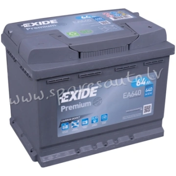 K-EA640 - Akumulators EXIDE PREMIUM EA640 12V 64Ah