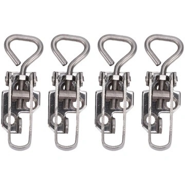 4PCS Toggle Latch Clamp Stainless Steel Strong Loa