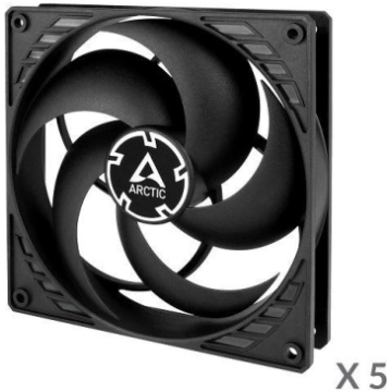 Arctic P14 Ventilatori 3-pin / 140mm / 5gb