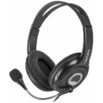 Natec Bear 2 Black austiņas NSL-1178-NATEC