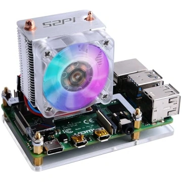 GeeekPi ICE Tower CPU ventilators Ledus torņa vent