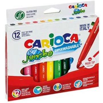 Flomāsteri 12 krāsas Jumbo, Carioca