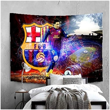 TMATUTA Lionel-Messi-Barcelona Gobelēns Futbola pi
