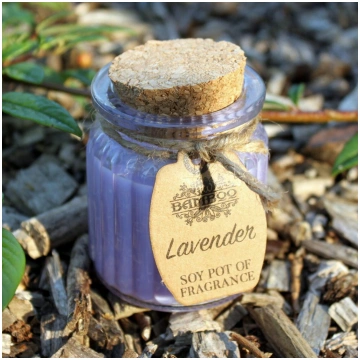 Svece sojas Lavanda