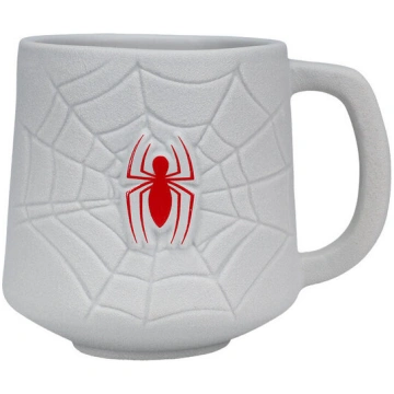 Krūze Paladone Spiderman, 450 ml, balta