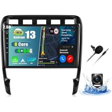CAMECHO 8-core 4+64G auto radio Porsche Cayenne 20