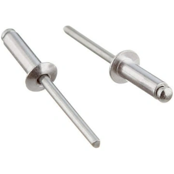 3,2 x 4 mm Kniede DIN 7337 alumīnijs/tērauds Zn