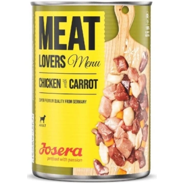 Mitrā barība (konservi) suņiem Josera Meat Lovers 