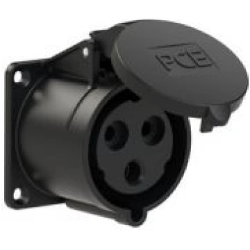 CEE Kontaktligzda paneļu 3x32A (2P+PE) 6h IP44 mel