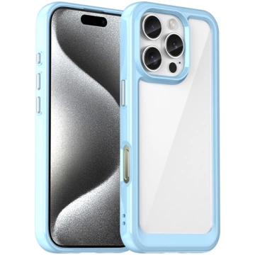 Outer Space Case with Gel Frame for iPhone 16 Pro 