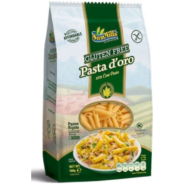 Sam Mills Makaron kukurydziany - penne rurka skosn