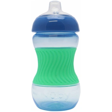 Nuby - Mini Easy GripCup W Sleeve - BlueGreen - 18