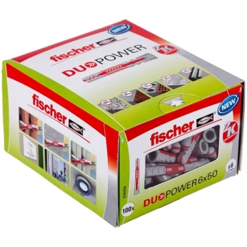 Fischer DUOPOWER 6x50 LD 100pcs 538250