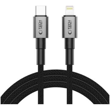 Kabel USB Tech-Protect USB-C - Lightning 2 m Szary