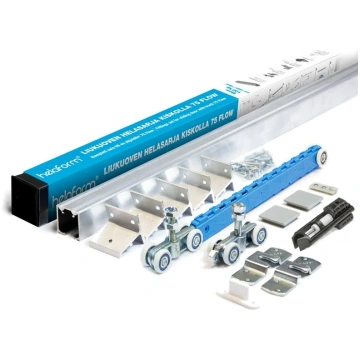 HELAFORM Sliežu komplekts Helaform 20708, durvīm, 