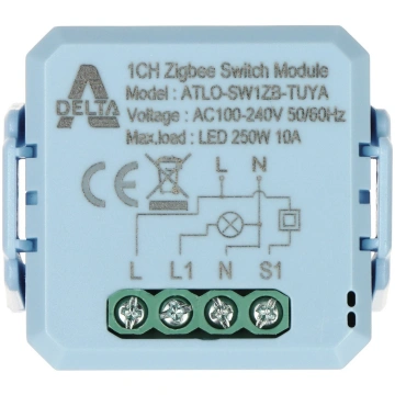 SMART SWITCH ATLO-SW1ZB-TUYA ZigBee Tuya Smart ( 5