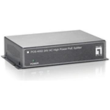 LevelOne 24V AC HIGH POWER POE SPLITTER - POS-4002