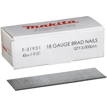 Makita F-31931 Gauge Brad Naglas 40mm