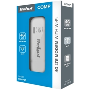 Rebel 4G Modem (White) D022F1A0FEB0FF556A9205102D2