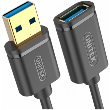 Unitek USB-A - USB-A cable 3 m Black (Y-C4030GBK) 