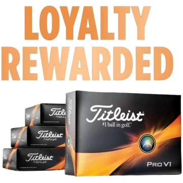 Titleist golfa bumbiņas - Pērciet 4 bumbiņas par 3
