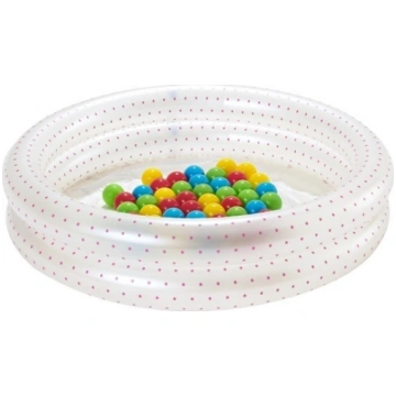 Rozā baseins 91x20cm + BESTWAY bumbas 51141.ROZ