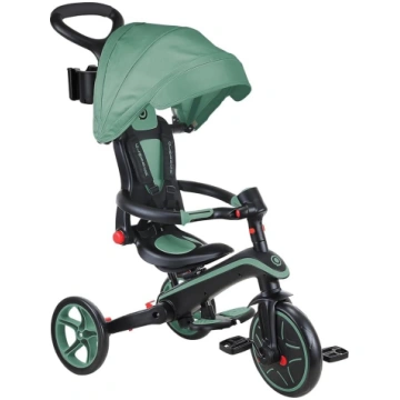 GLOBBER Explorer trīsritenis salokāms 4-in-1 - olī