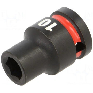 Socket: 6-angles | socket spanner,impact | HEX 10m