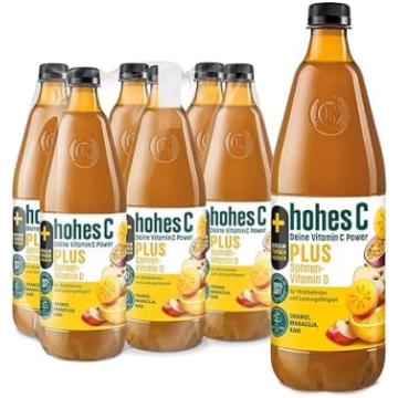 Hohes C Plus Sun Vitamin D (6 x 1 L), 100% sula, a