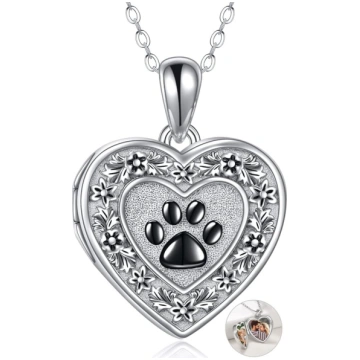 URONE Heart Locket Kaklarota, kas tur bildes Sterl
