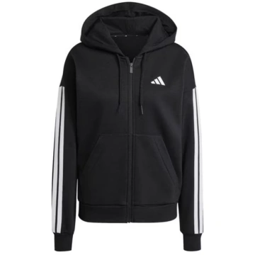 Essentials 3 Stripe Zip Track Hoodie Womens