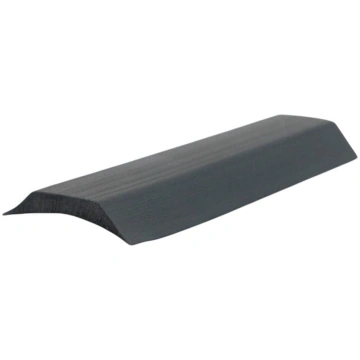 PVC grīdlīste, melna, 15x15mm, 80m