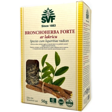 ŠVF BRONCHOHERBA FORTE ar lakricu 50g
