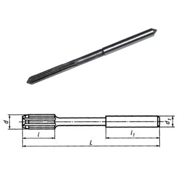 Mašīn-rīvurbis 4.5 mm, ar cilindrisku stiprinājumu