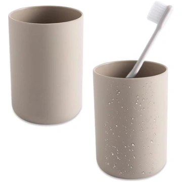 Badezimmer Tumbler Tasse, 2gab 300 ml unzerbrechli