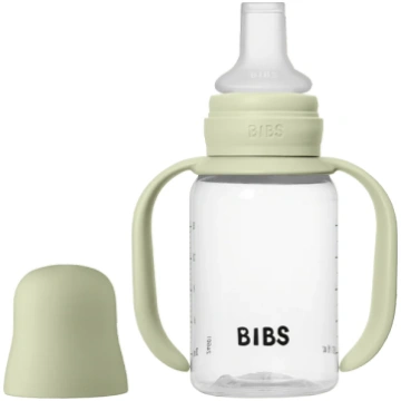 BIBS bērnu pudelīte ar silikona snīpi Sage