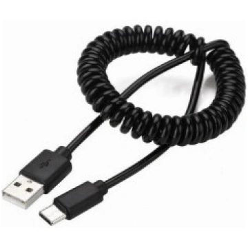 CABLE USB2 TO USB-C COILED/1.8M CC-USB2C-AMCM-6 GE