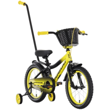 Dviratis Tabou Rocket Alu 16 black-yellow