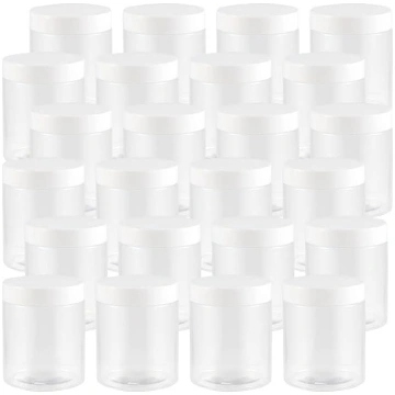 JEUIHAU 24 gab. 250 ml plastmasas burkas, caurspīd