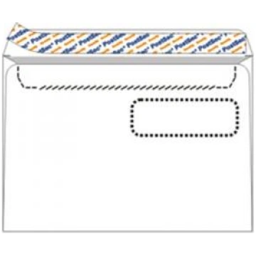 Aploksnes Postsec E5 156x220 ar logu un perforācij