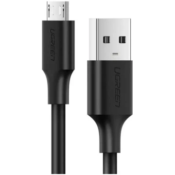 USB kabelis - Micro USB 2A 2m melns Ugreen