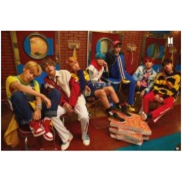 Grupo Erik BTS Poster Maxi 91.5 x 61 cm - Pizza - 