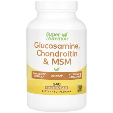 Super Nutrition, Glucosamine, Chondroitin, & MSM w