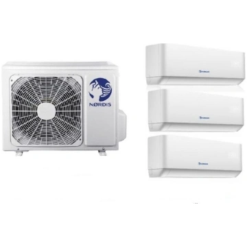 Multisplit NORDIS kondicionieris 7,9kW (3 iekšdaļa