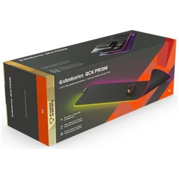 SteelSeries QcK Prism XL , melns