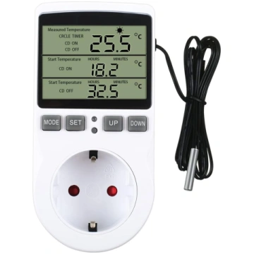 Thermostat Termostata slēdzis ar taimeri un sensor