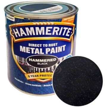 PAINT HAMMERITE BLACK HAMMERED 750ML