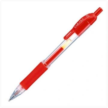 Gēla pildspalva Zebra Sarasa 0.5mm, automātiska, s