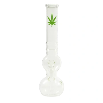 Stikla ūdenspīpe Leaf Ice 35 cm - Ūdenspīpes - Vīr